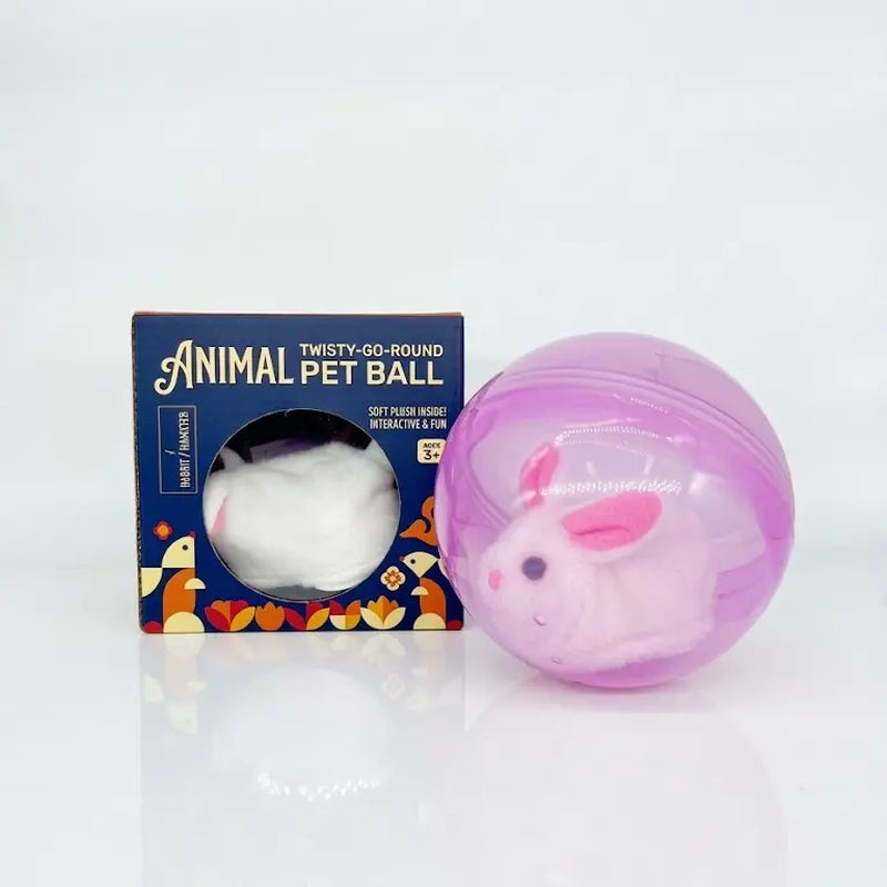 USB Rechargeable Automatic Rolling Ball Cat Toy for Hands-Free Indoor Entertainment